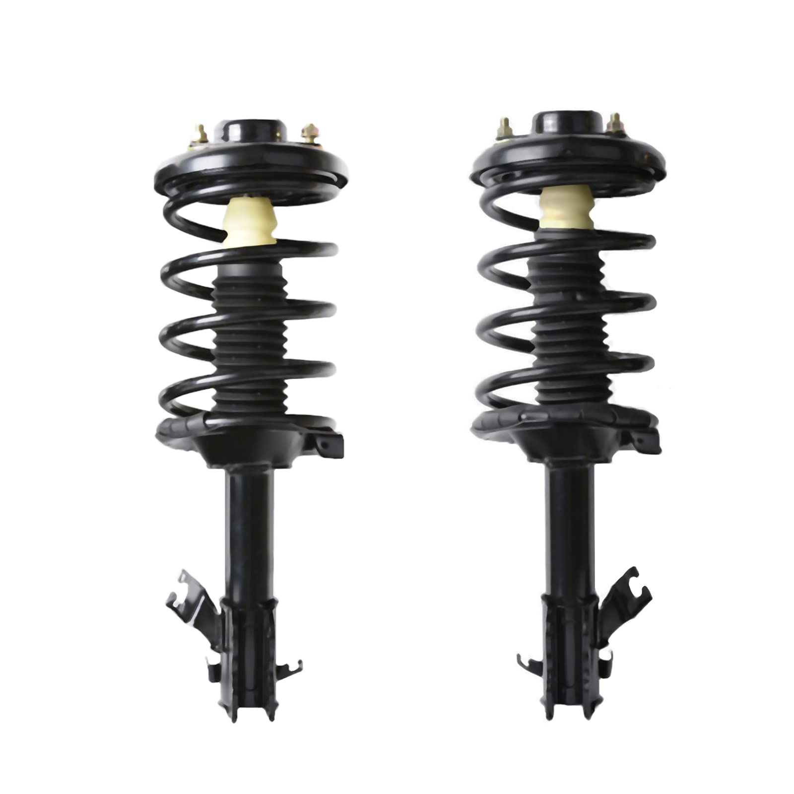 BROSCONE Complete Strut & Coil Spring Assembly Suspension Replacement Set - 2 Piece Front Pair for 2002-2003 Nissan Maxima - Quick Installation, Improved Ride Comfort - Perfect for Smooth Driving & Enhanced Vehicle Stability