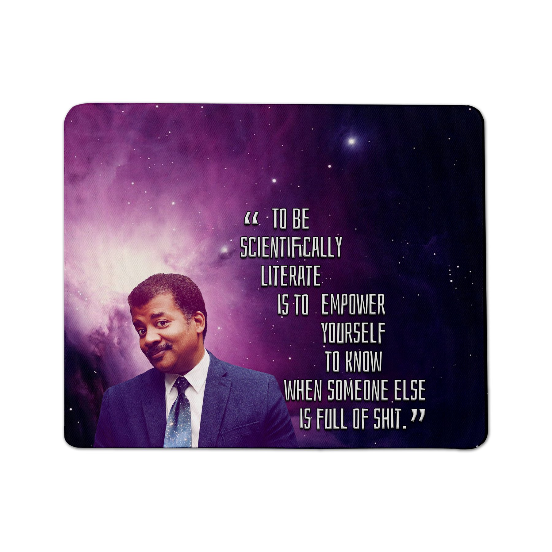 Scientifically Literate Mouse Pad - Non-Slip Ergonomic Desk Mat with Science Designs for Office & Gaming | Perfect for Computer Workstations, Home Office & Study Spaces