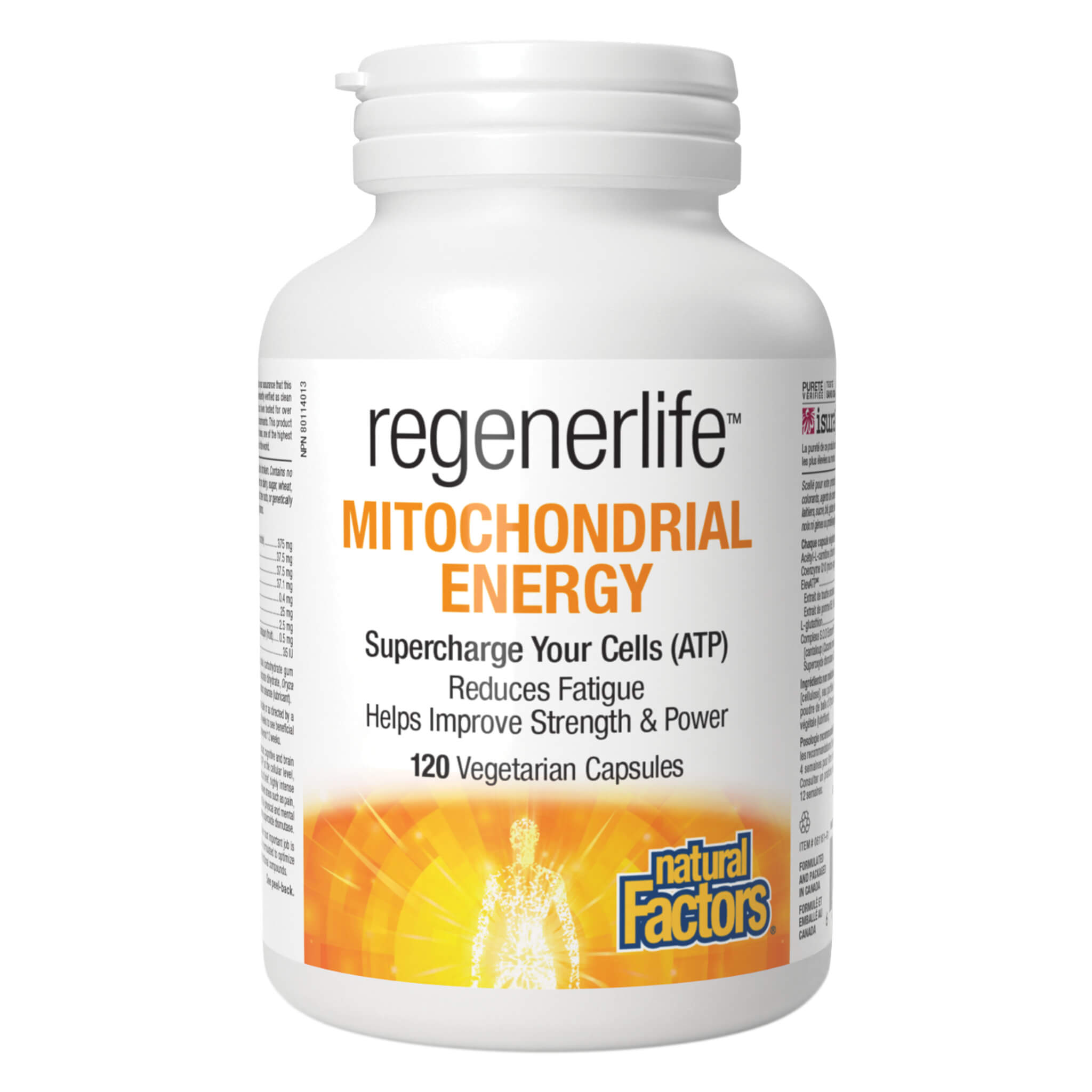 RegenerLife Mitochondrial Support Supplement - Boost Energy, Enhance Cellular Health & Longevity - Ideal for Athletes, Fitness Enthusiasts & Anti-Aging