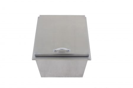Blaze BLZICEBWH 22-Inch Stainless Steel Ice Bin Cooler & Wine Chiller for Outdoor BBQ, Parties, and Poolside Entertaining