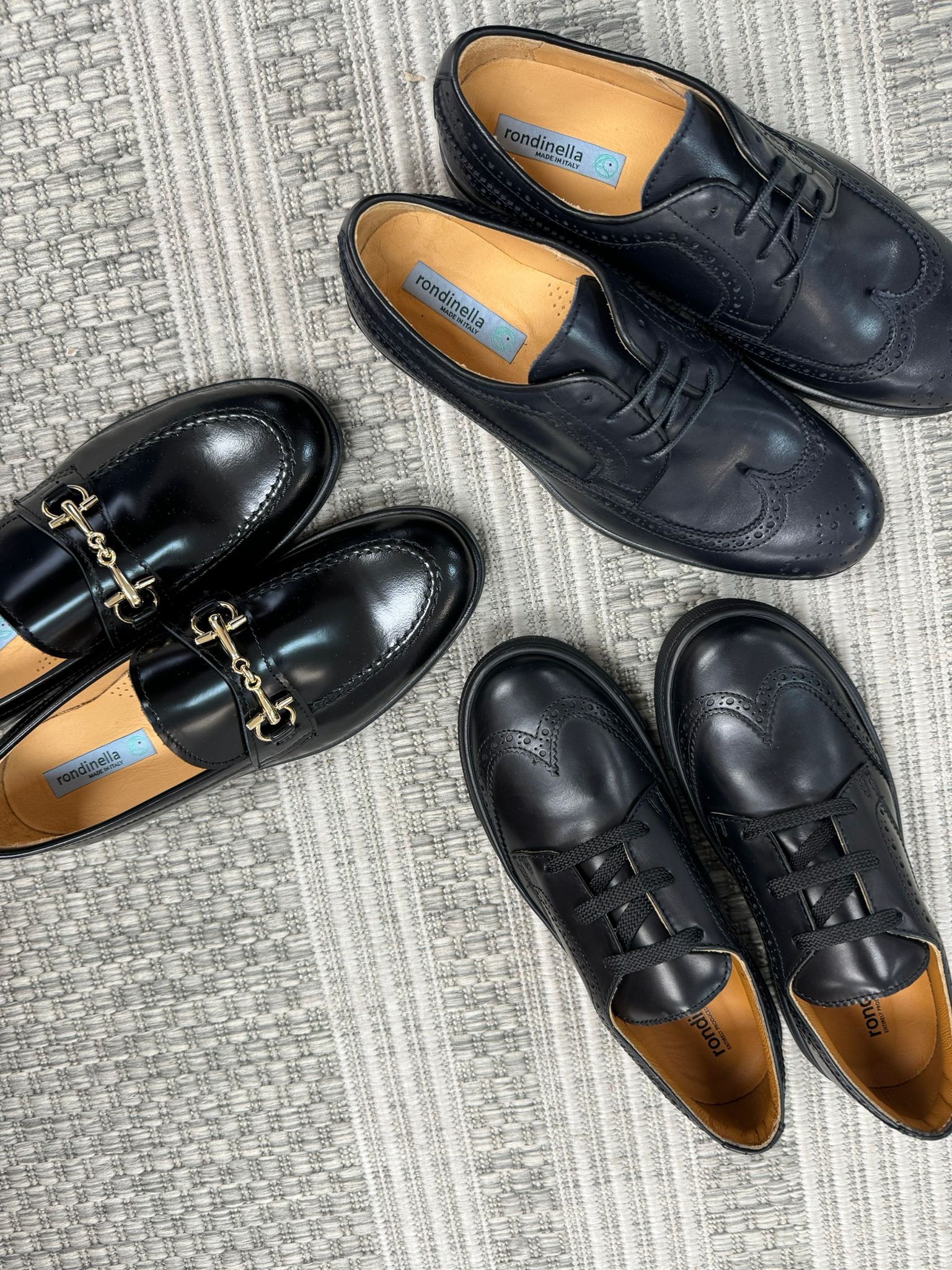 Stylish Rondinella Black Florentine Buckle Dress Shoes for Men | Formal & Business Occasions | Perfect for Weddings, Office & Special Events