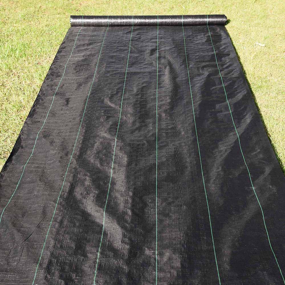 Premium 3ft x 250ft Weed Block Landscape Fabric - Heavy Duty 5.6oz Woven Polypropylene Ground Cover for Gardens, Lawns & Landscaping - Durable Weed Control Barrier for Flower Beds, Vegetable Gardens & Pathways