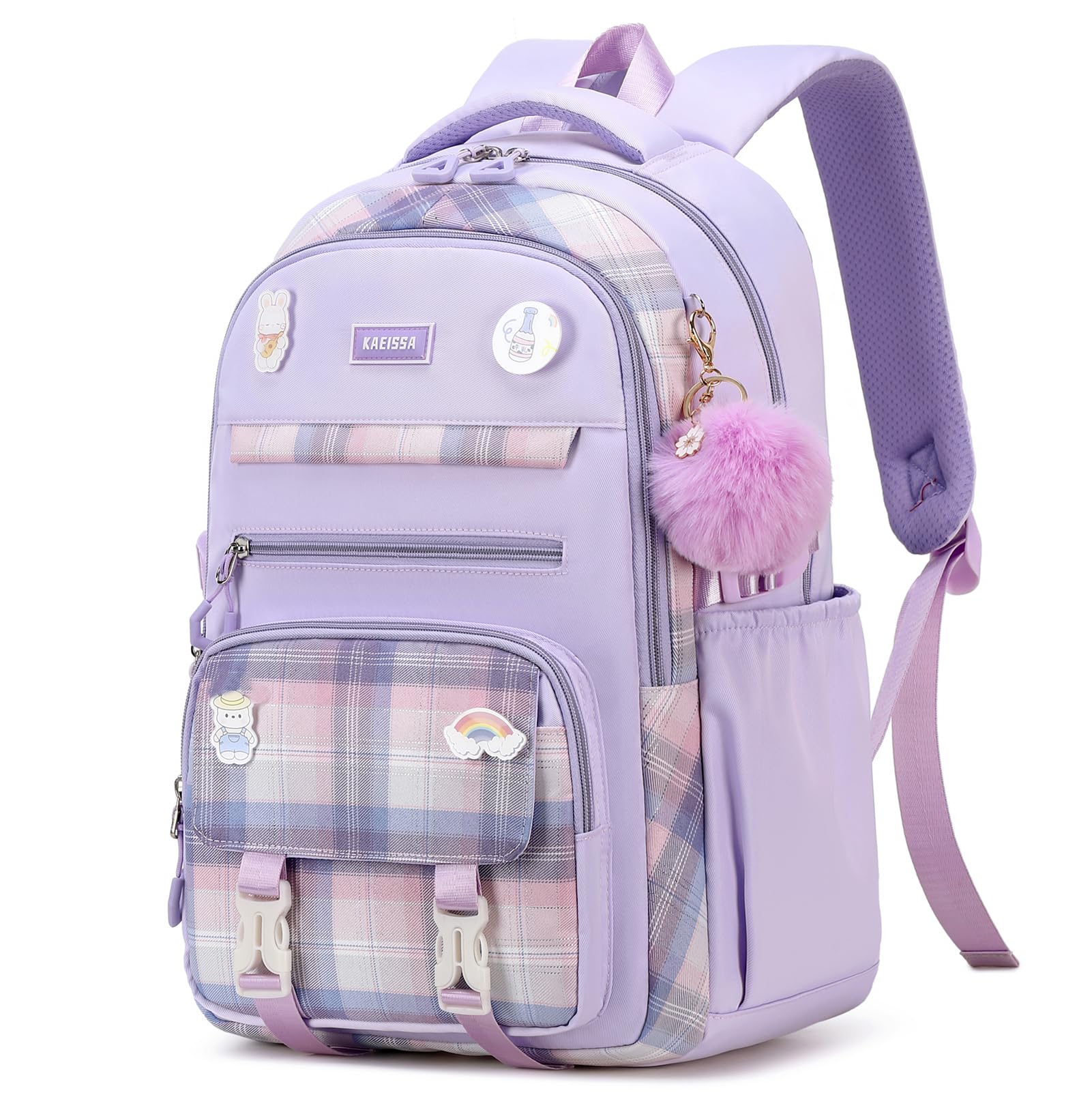 Cute Kawaii Backpack for Girls & Teens - Stylish Aesthetic School Bookbag for Middle & High School Students - Perfect for School, Travel & Everyday Use