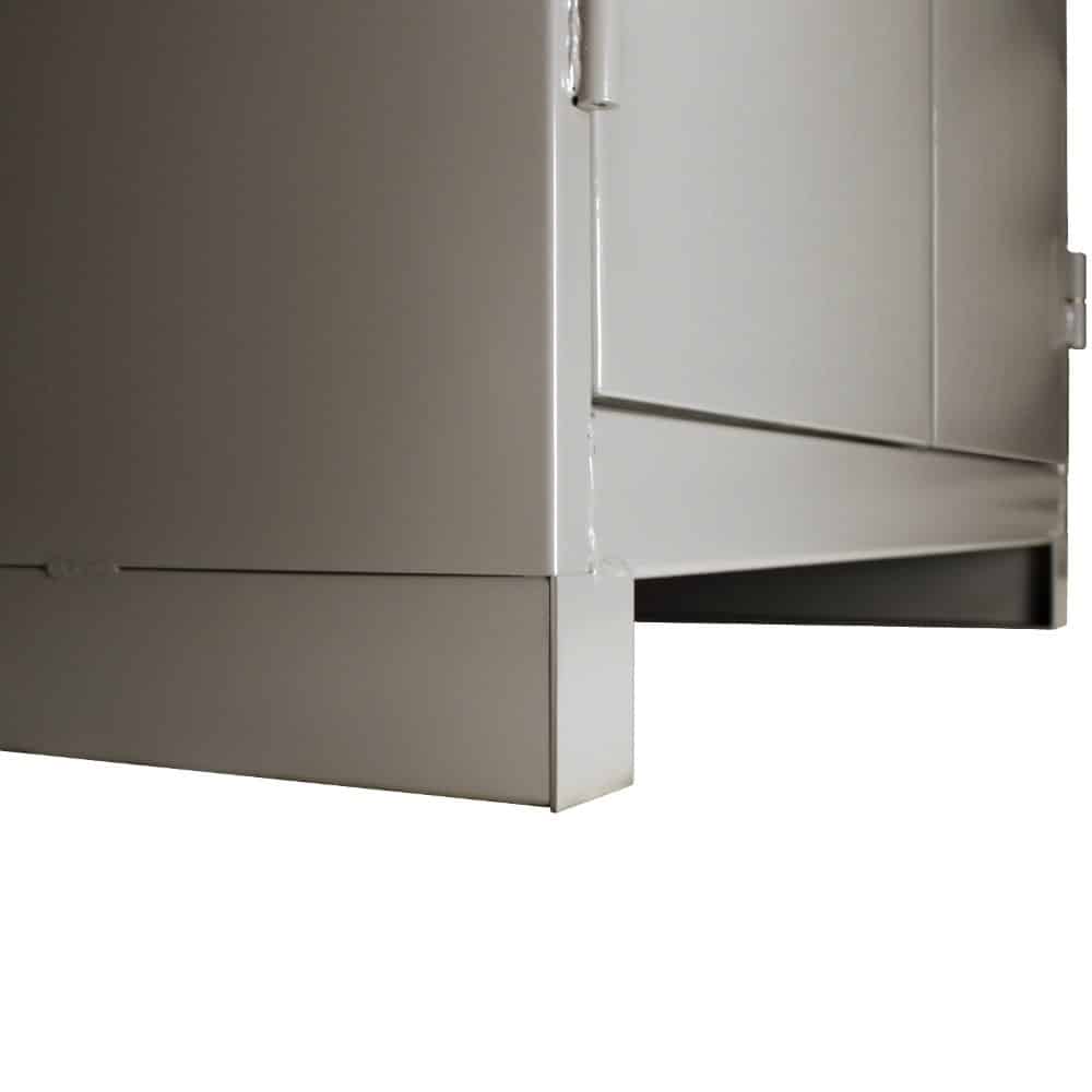 Heavy-Duty All-Welded Steel Industrial Storage Cabinet - Secure & Durable for Workshop, Garage, and Warehouse Organization