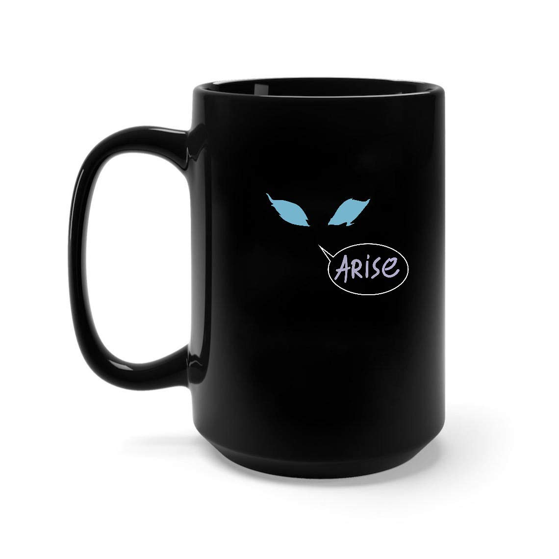 Solo Leveling Anime Mug 11oz & 15oz - Premium Ceramic Coffee Cup with Handle - Perfect for Hot/Cold Drinks, Office Use, Gift for Anime Fans