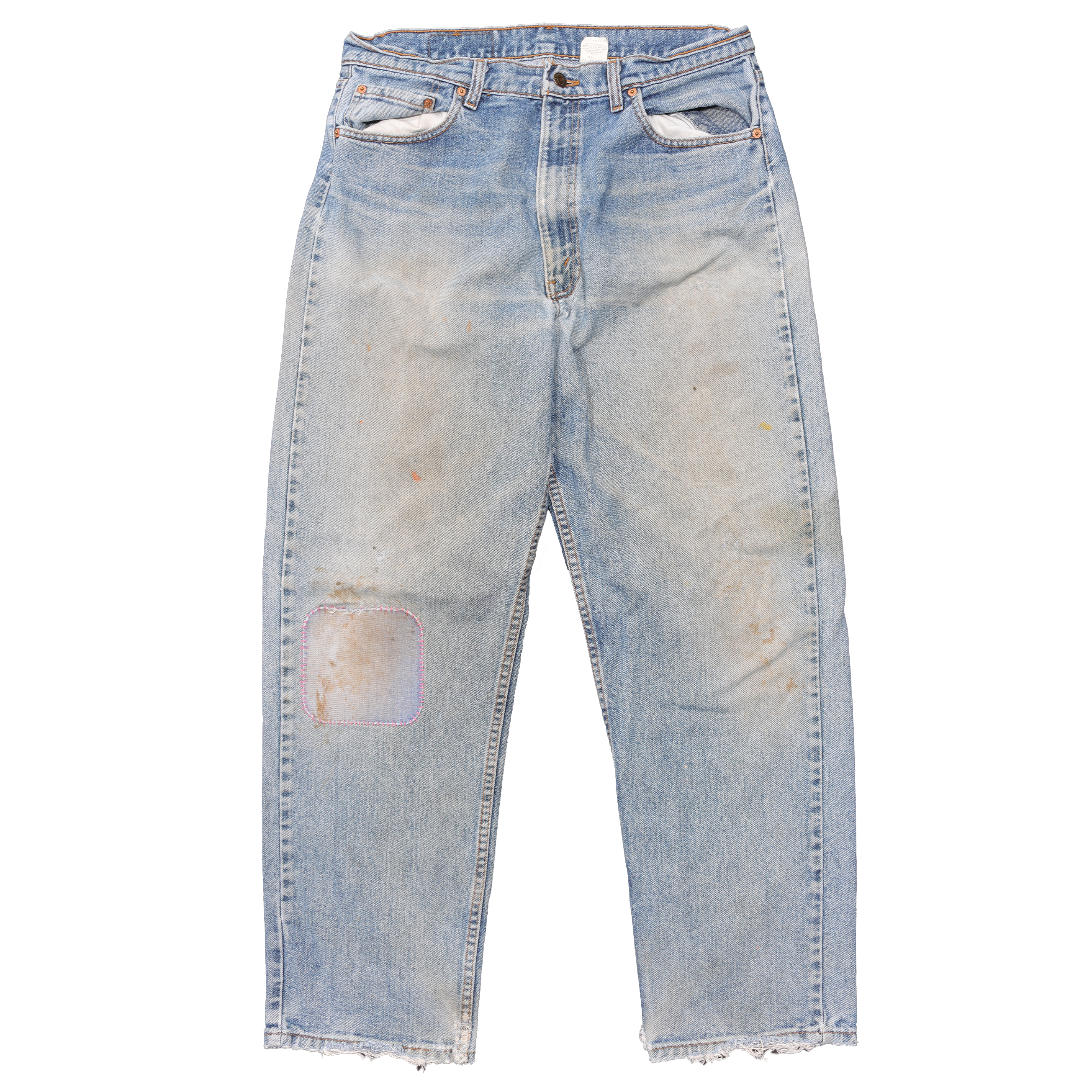 Vintage 1990s Levi's Repair Denim Jeans - Authentic Retro Distressed Denim Pants for Men & Women | Perfect for Casual Wear, Street Style & 90s Fashion Outfits