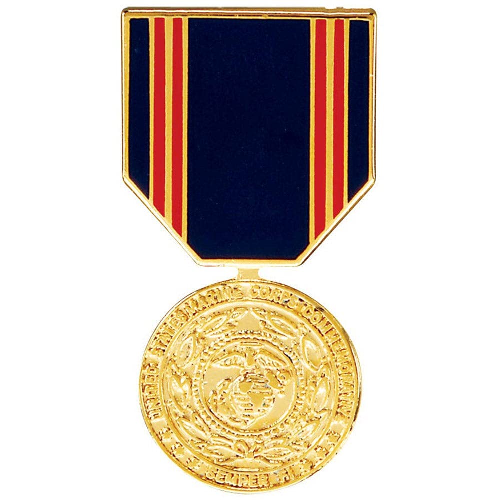MEDALS OF AMERICA EST. 1976 USMC Commemorative Medal Hat Pin - Military Collectible, Marine Corps Gift, Veteran Appreciation - Perfect for Display, Uniform Accessory & Patriotic Events