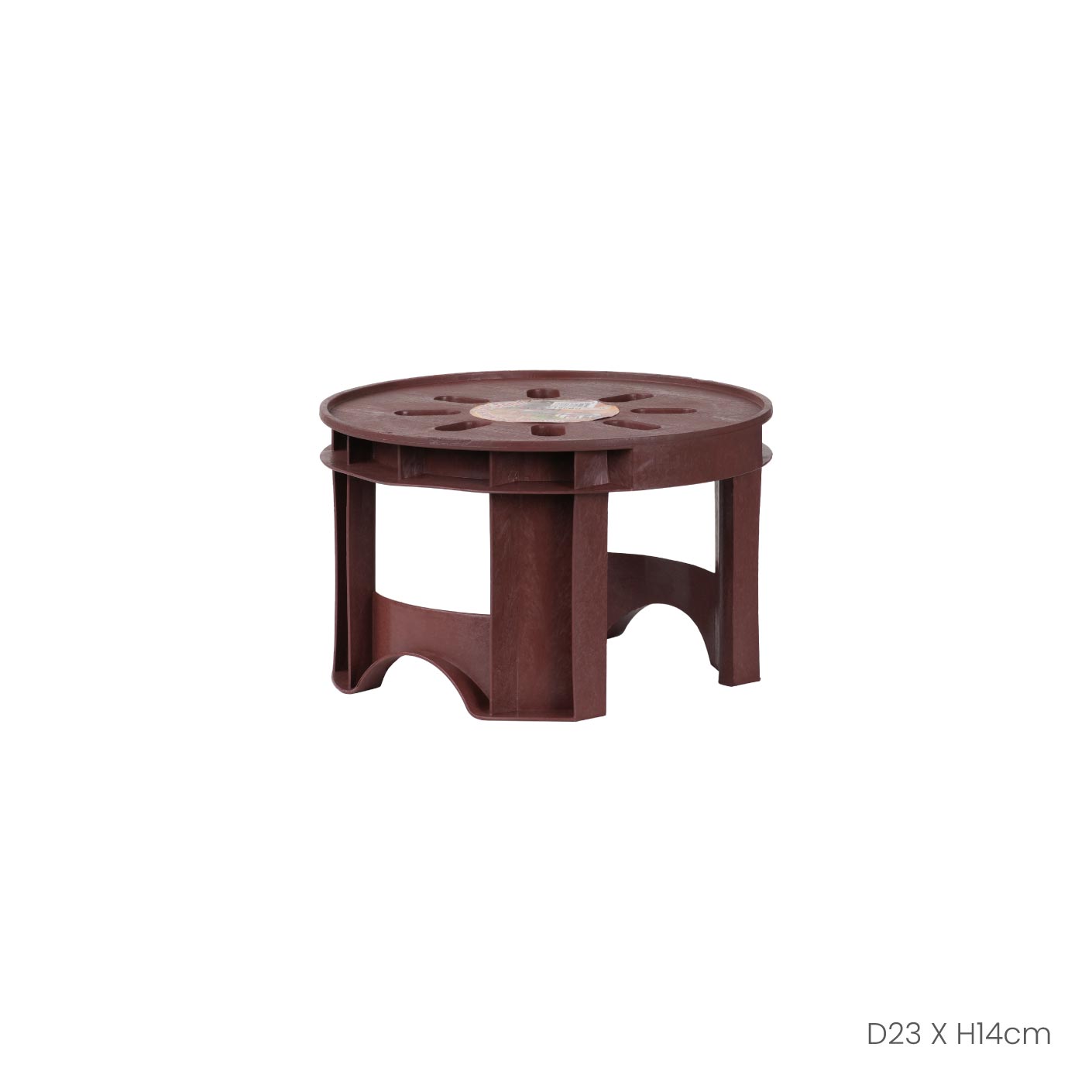 Decorative Flower Pot Stand 23x14cm (GP 2913) - Perfect for Indoor Plants, Home Decor & Garden Display