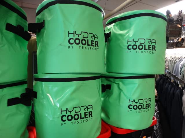 Texsport 11019 Hydra Cooler Bag - Insulated Lunch Box for Picnics, Beach & Camping | Leakproof Food Container | Matte Green Cooler Tote for Outdoor Activities