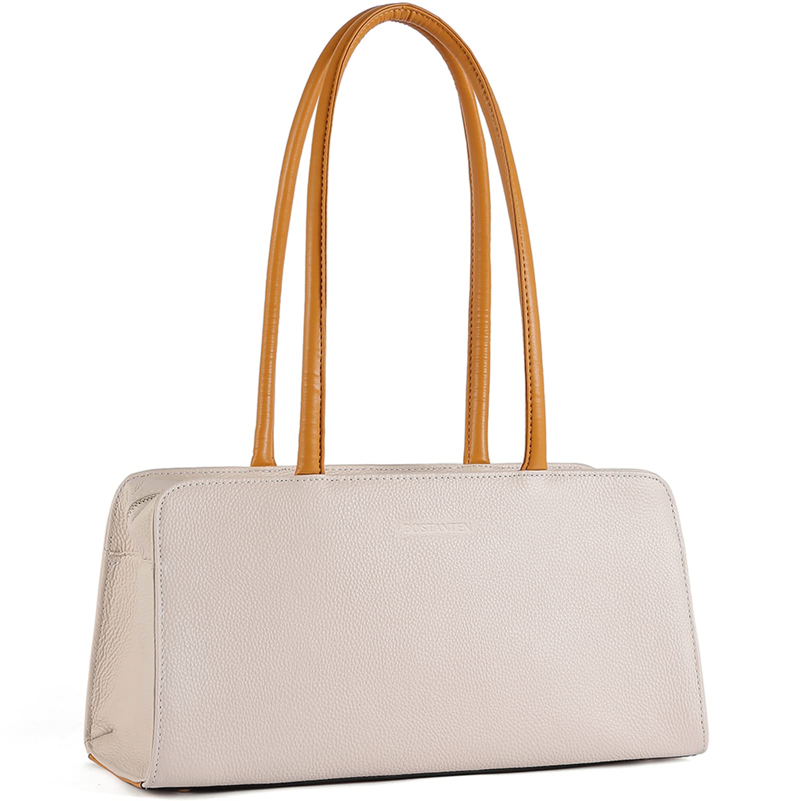 BOSTANTEN Genuine Soft Leather Women's Designer Handbag - Top Handle Purse, Satchel Shoulder Bag for Work, Travel & Everyday Use