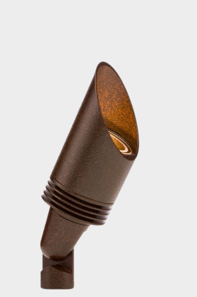 FX NPZDCSB NP Up Light Luxor ZDC Aluminum Housing Sedona Brown - Modern Outdoor Landscape Lighting for Gardens, Pathways, and Patios