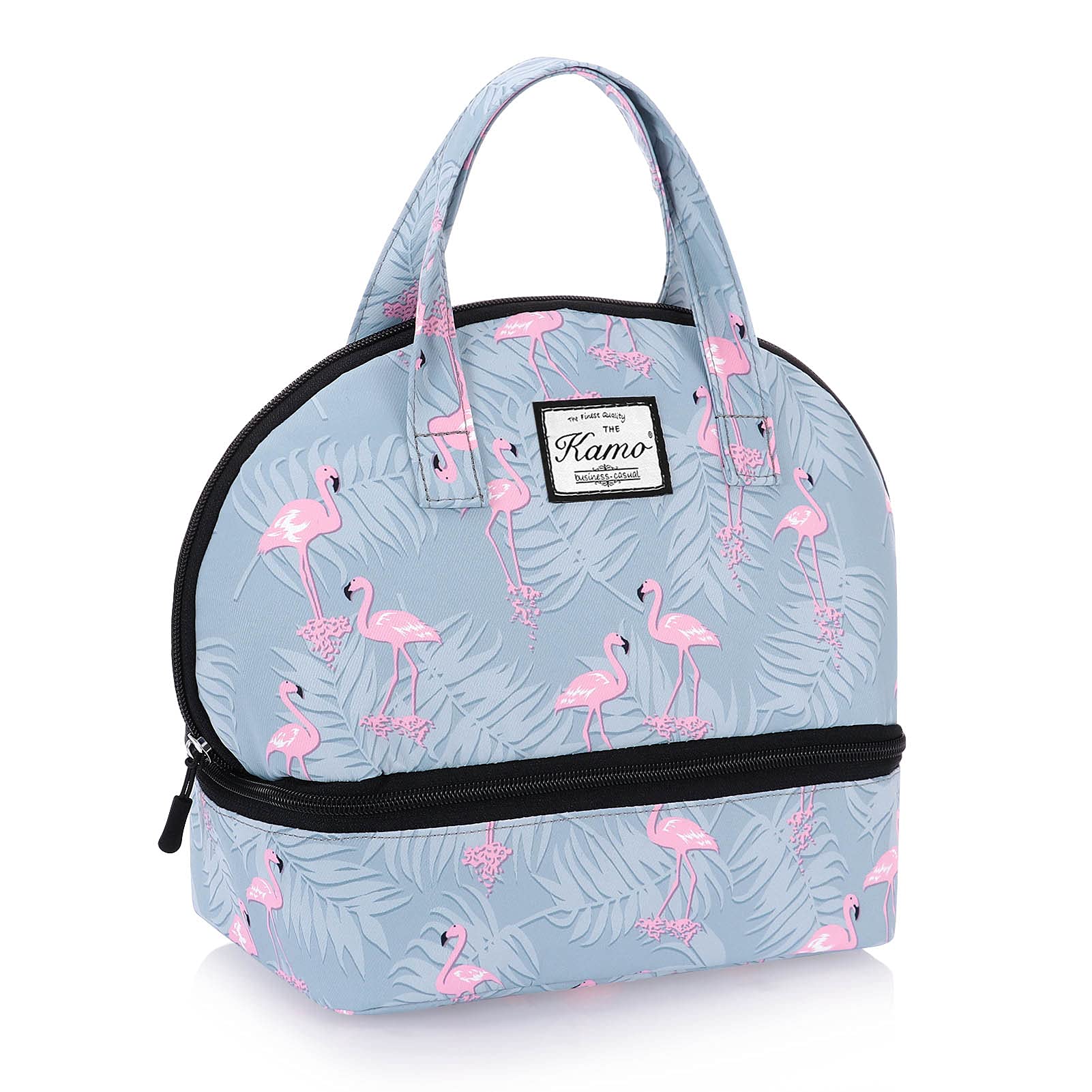 **Insulated Lunch Bag for Women & Men - Reusable Waterproof Cooler Tote for Office, Work, Picnic & Travel | KAMO Portable Lunch Box & Handbag**    *(Use Case: Perfect for keeping meals fresh at work, school, outdoor picnics, or daily commutes.)*