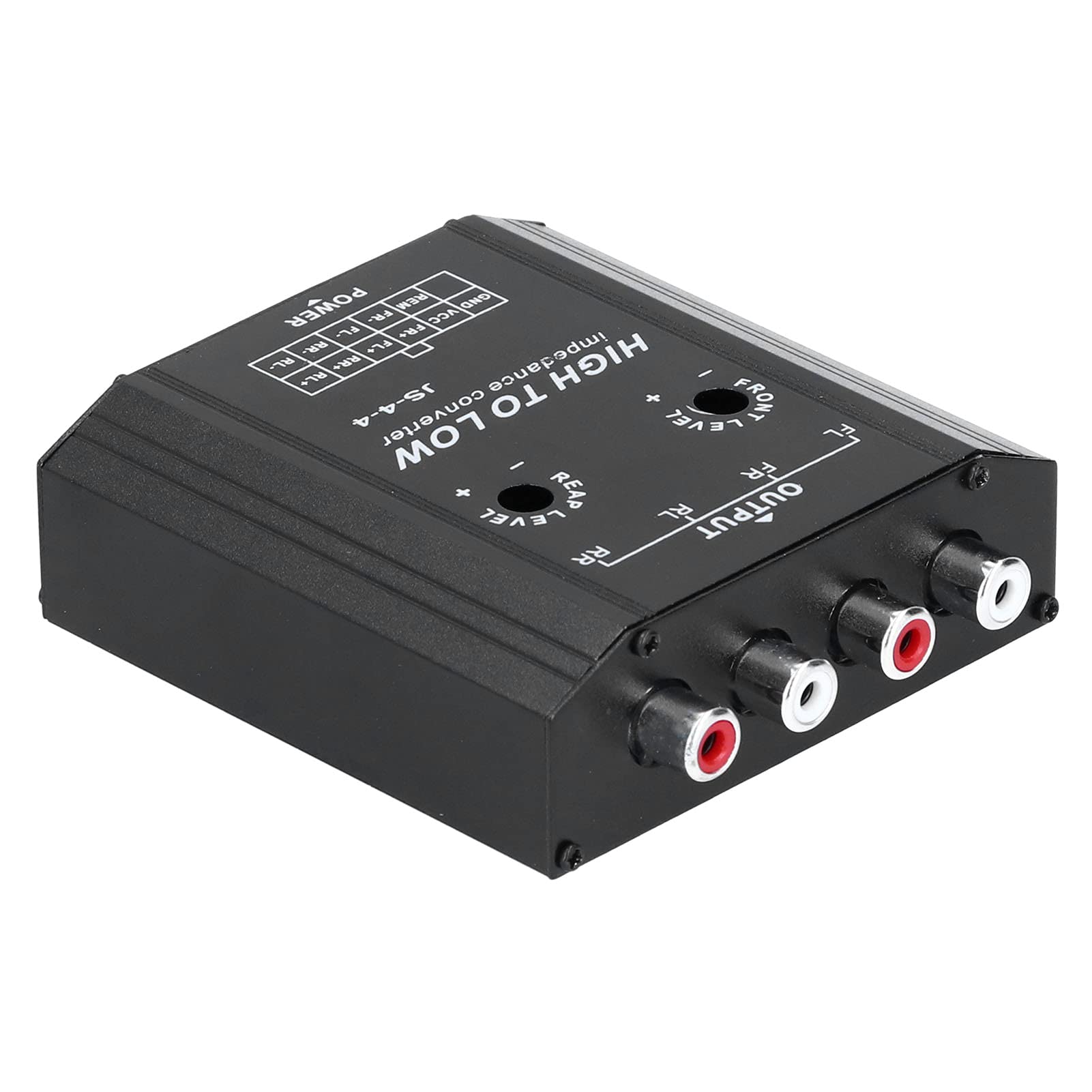 High-Quality Audio Converter & Car Amplifier - Fast Heat Dissipation, Strong EMI Shielding | Perfect for Car Audio Systems, DVD Players & Vehicle Entertainment Upgrades