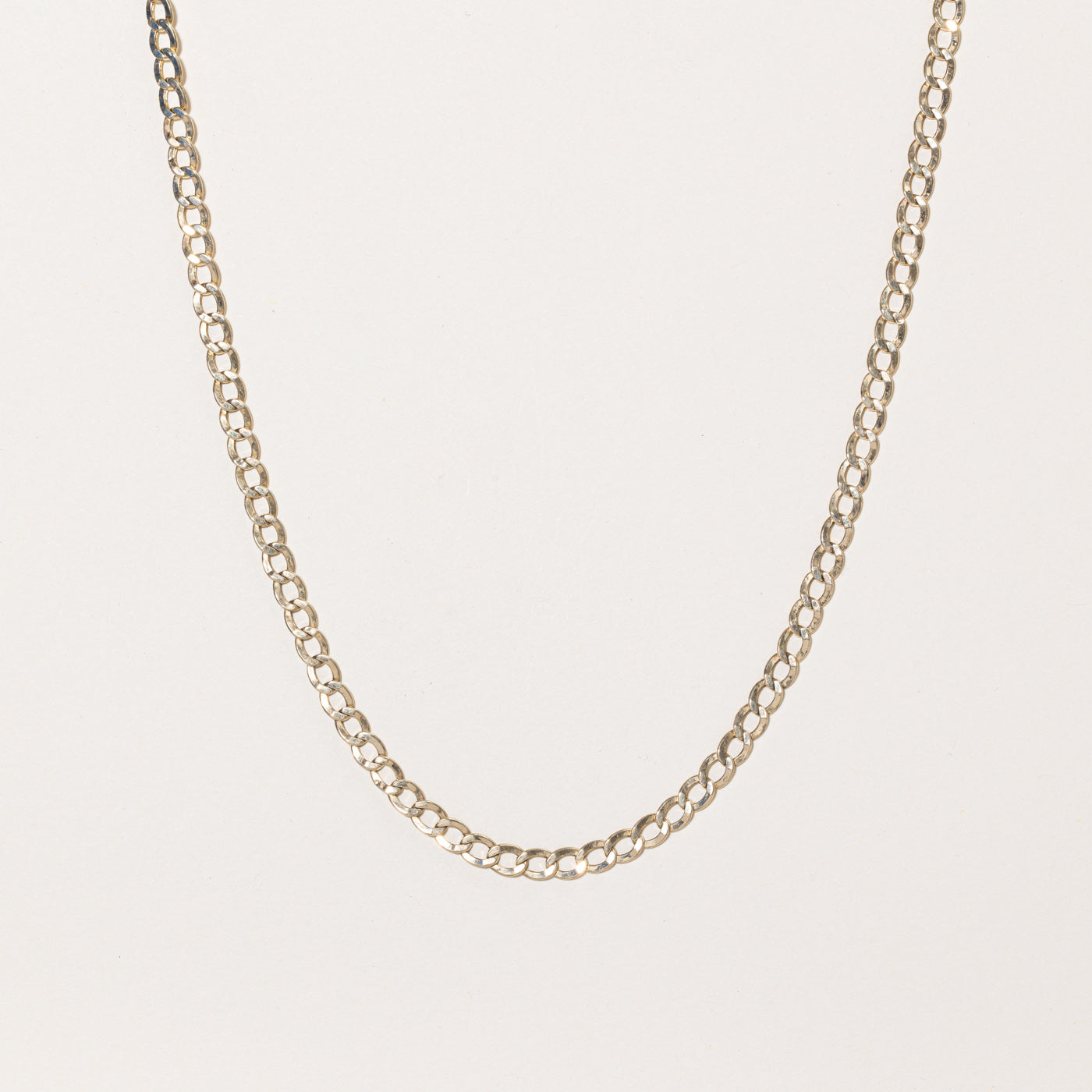 10K Yellow Gold Curb Link Chain Necklace 24 Inch - Elegant Jewelry for Women, Perfect for Everyday Wear, Parties & Special Occasions