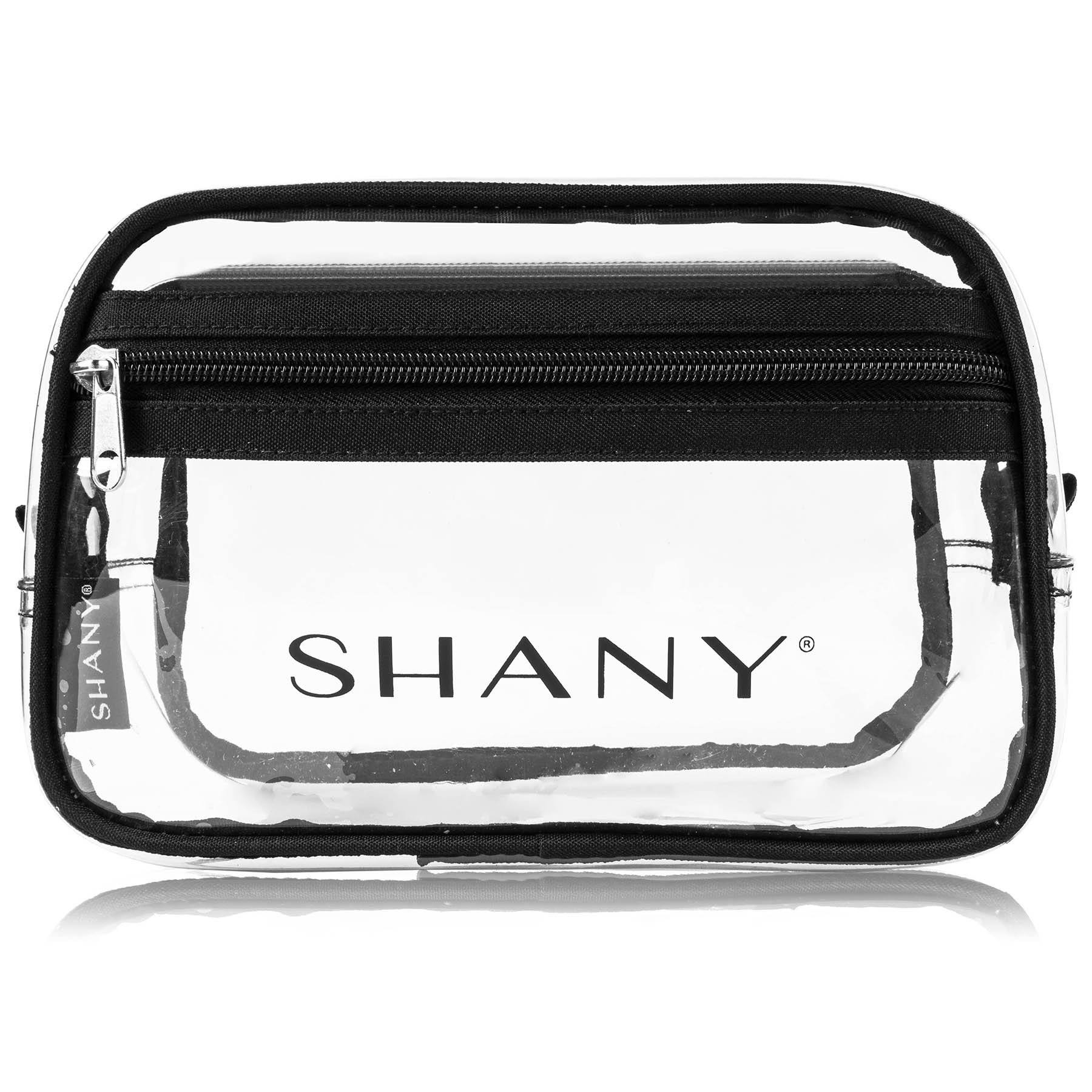 Clear Travel Toiletry Bag for Makeup & Cosmetics - Waterproof Zippered Compartment Organizer Pouch - Perfect for Carry-On Luggage, Air Travel & Gym Essentials