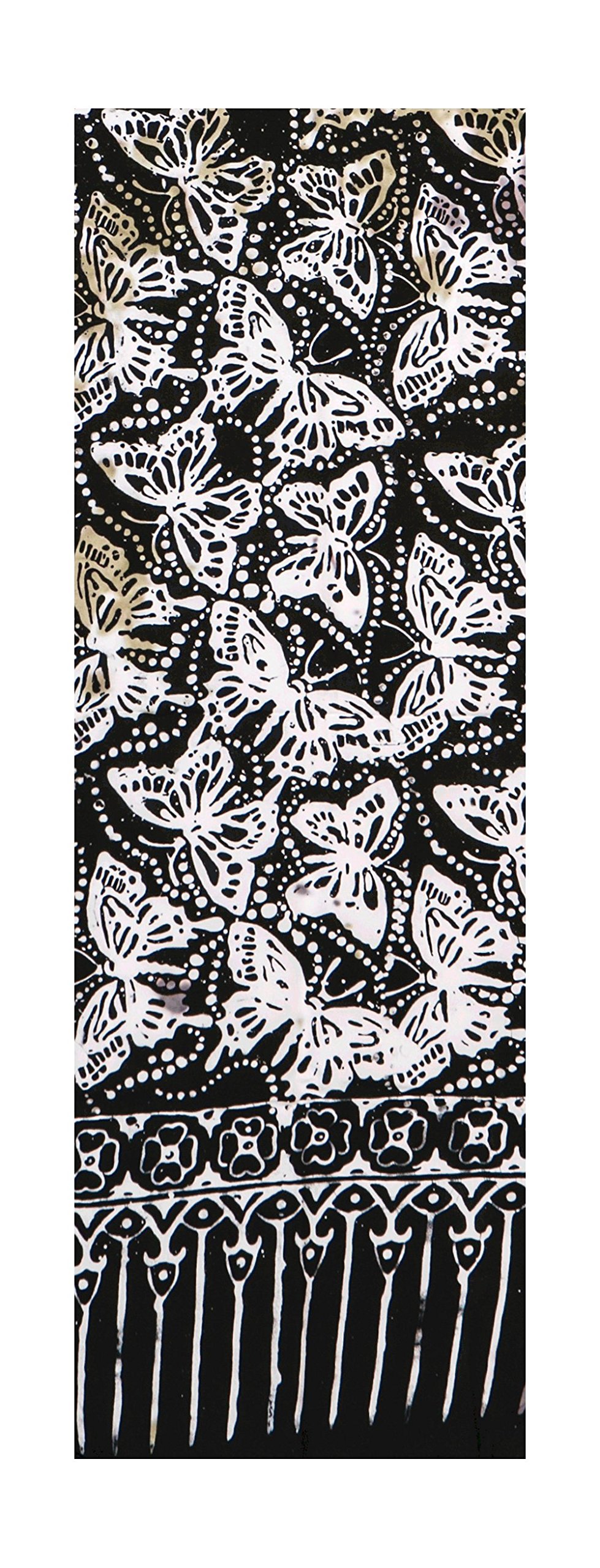 Handmade Batik Scarves - Unique Hand Dyed Patterns for Women & Men | Perfect for Winter Fashion, Gifts & Special Occasions