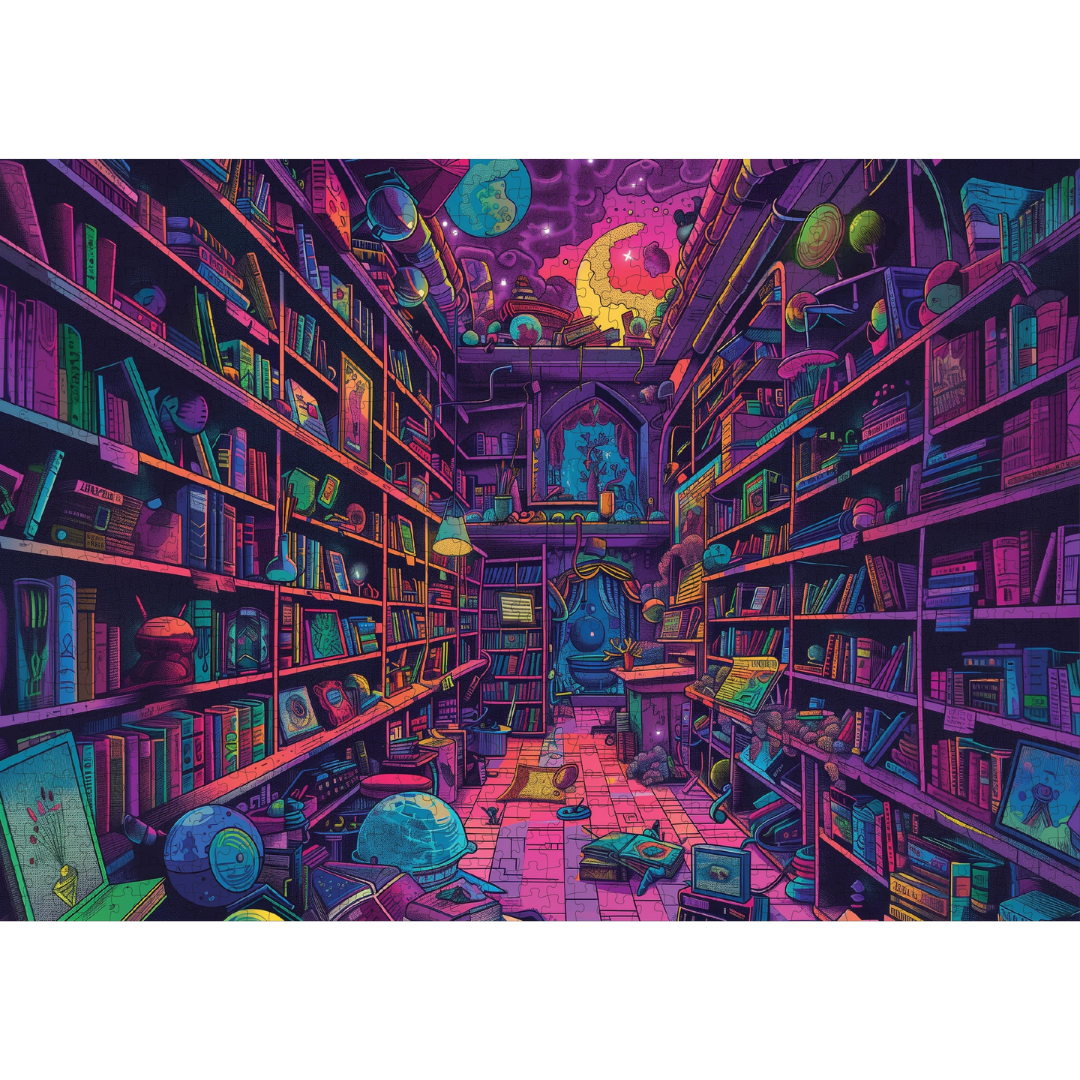 Chaos Chronicles 1000 Piece Jigsaw Puzzle for Adults - Challenging Art Puzzle for Family Game Night & Relaxation