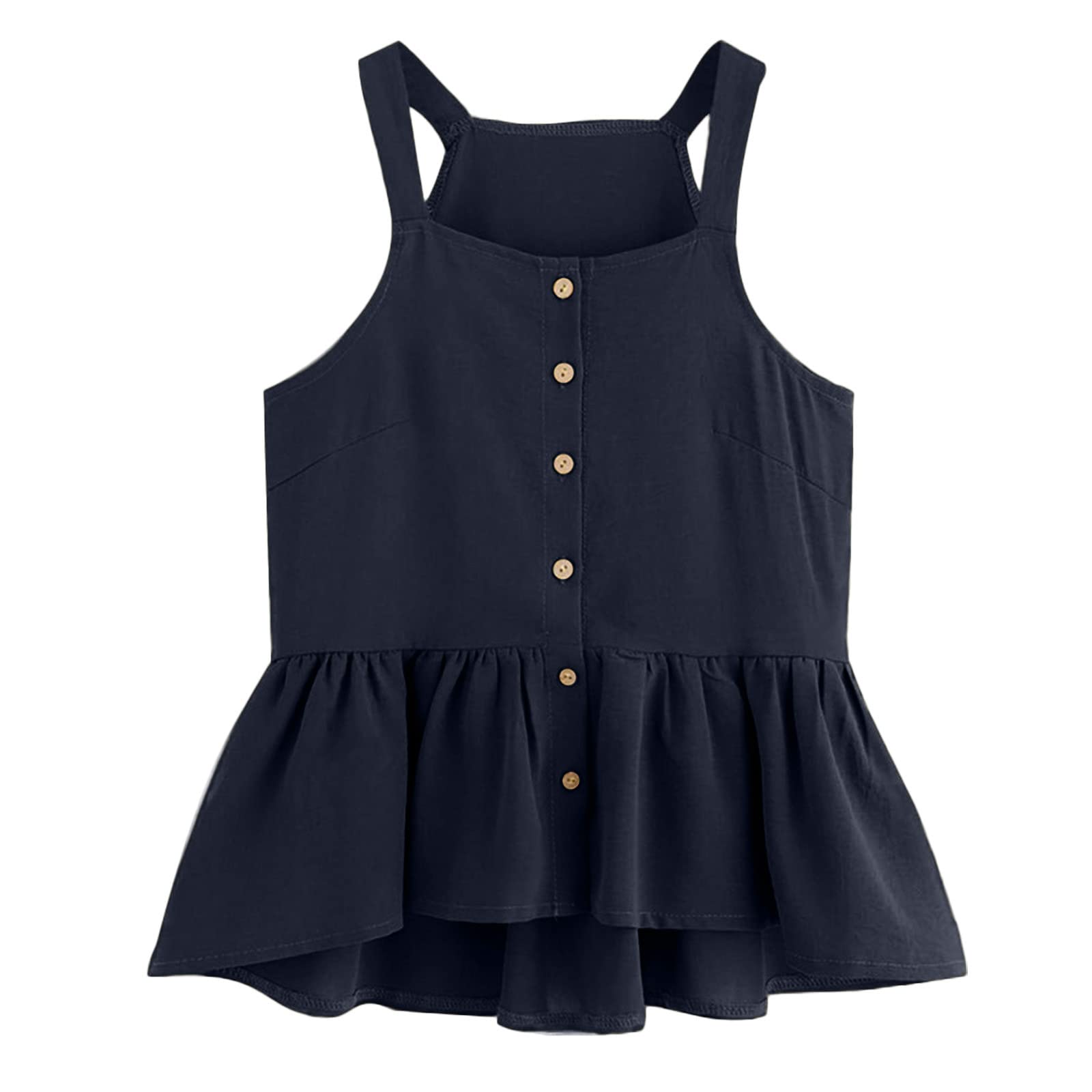 Women's Casual Summer V-Neck Ribbed Tank Top - Sleeveless Button Henley Shirt for Women | Perfect for Beach, Vacation & Everyday Wear