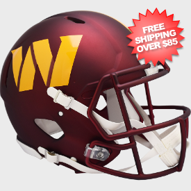 Washington Commanders Mini Speed Football Helmet - Officially Licensed NFL Collectible - Perfect for Game Day Decor, Sports Memorabilia Display & Fan Gifts