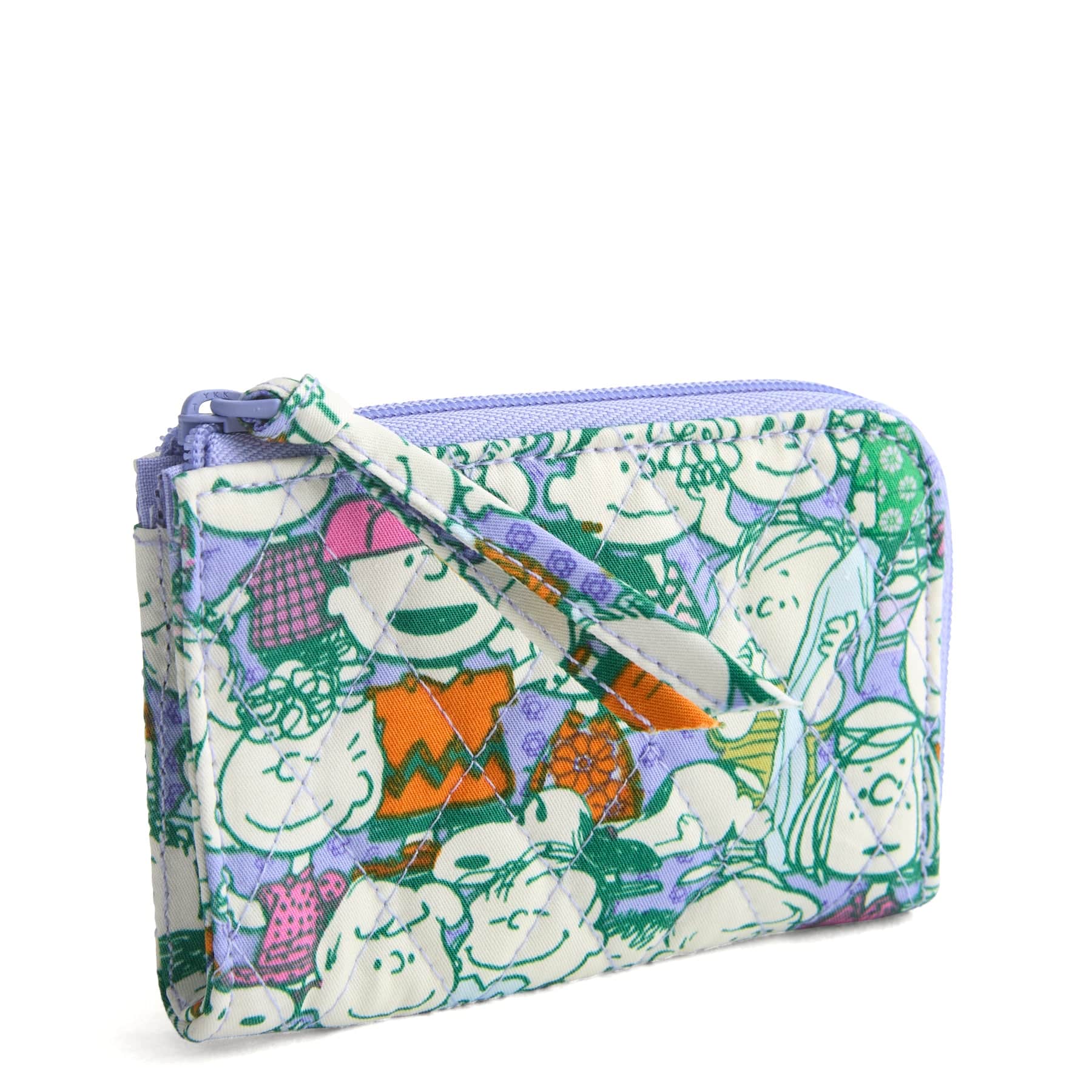 Peanuts Snoopy Zip Card Pouch Wallet - Cute Cartoon Character Card Holder for Credit Cards, ID, Cash - Perfect for Travel, School, Work & Everyday Use