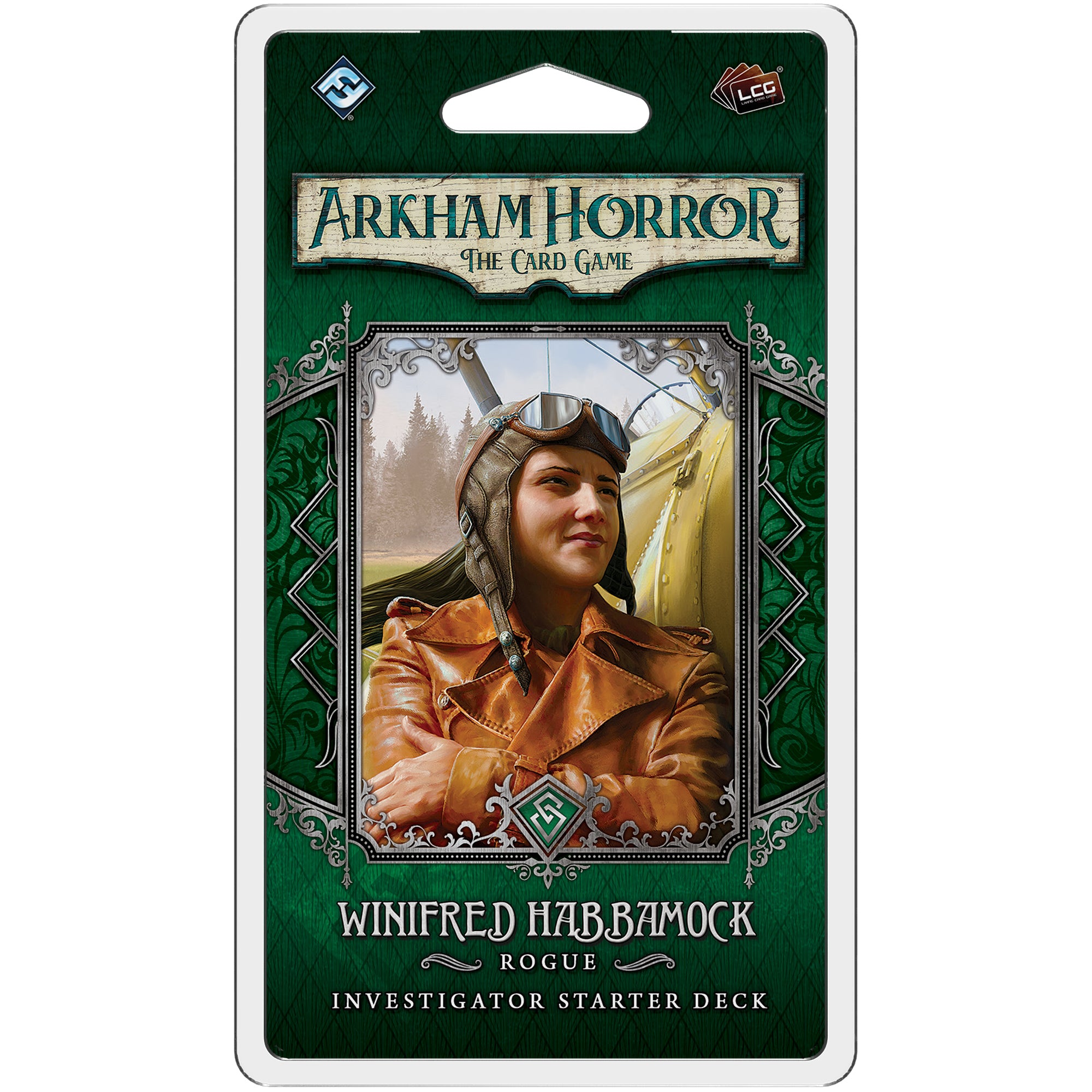 Arkham Horror Card Game: Winifred Habbamock Starter Deck - English Edition | Horror Themed Strategy Card Game for Adults & Teens | Perfect for Game Nights & Collectors