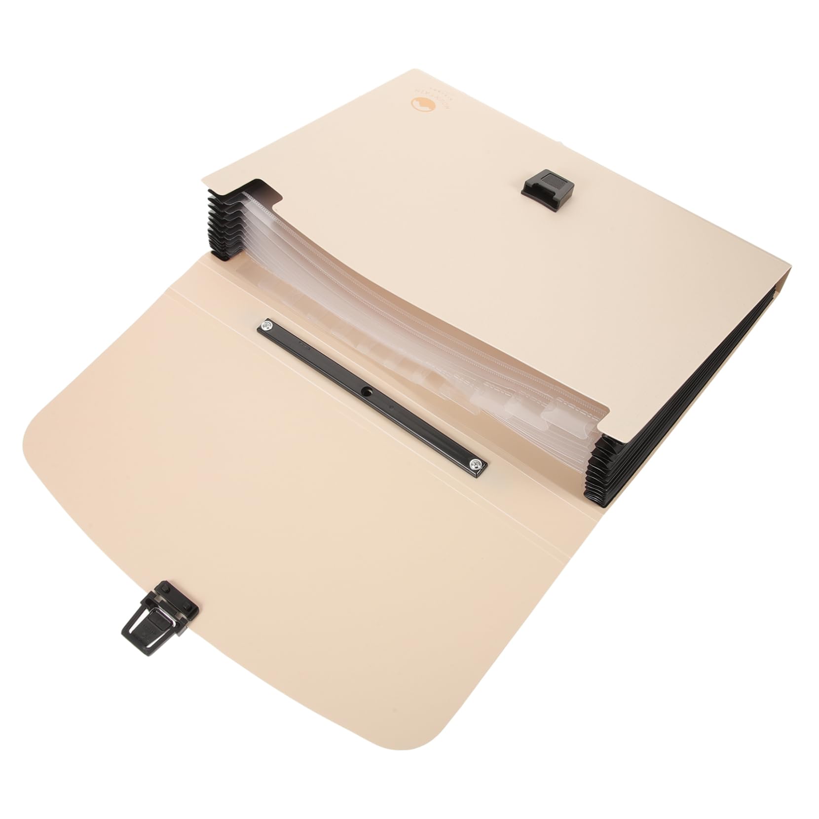 STOBOK Portable Document Organizer - Expandable PP Accordion File Folder for Receipts, Bills, and Papers - Perfect for Students, Office, and Home Organization