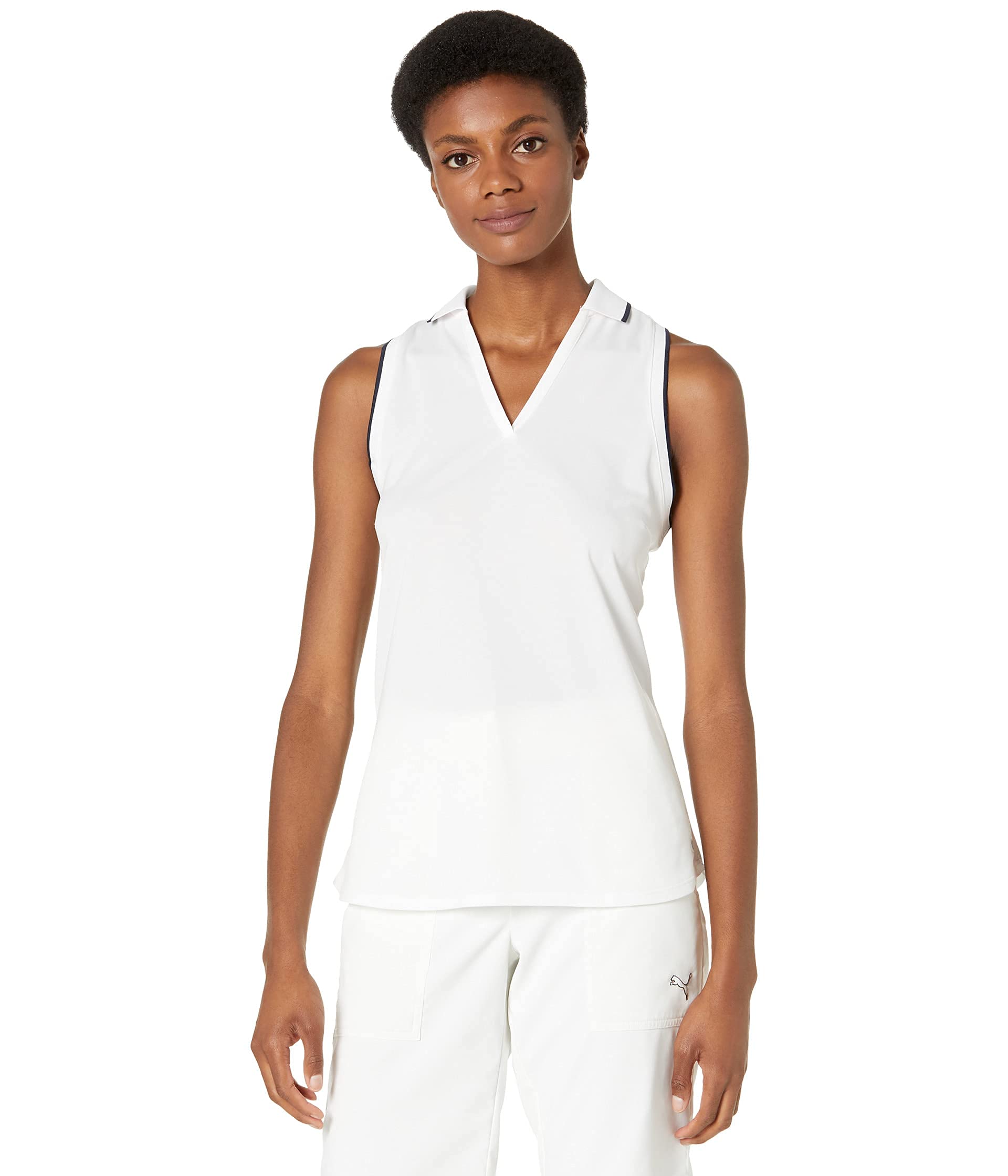 PUMA Golf Sleeveless Polo for Men - Athletic & Comfortable for Sports