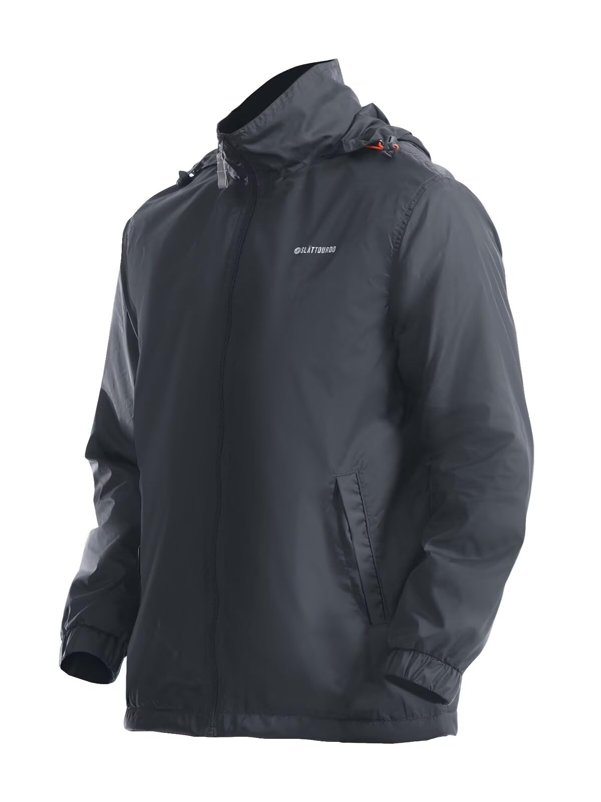 Men's Waterproof Jacket - Lightweight Windbreaker for Hiking & Travel