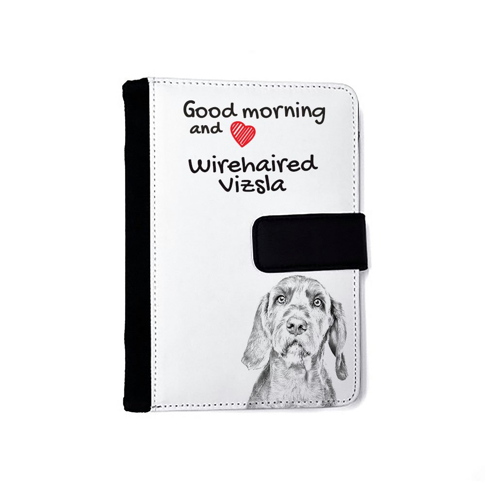Premium Eco-Leather Notebook with Vizsla Dog Design - Stylish Journal for Writing, Sketching & Gifts - Perfect for Office, School & Travel Use