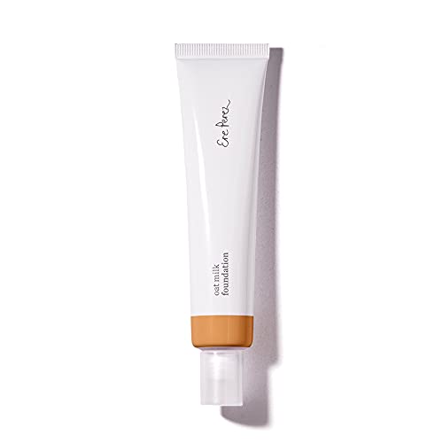 Ere Perez Natural Oat Milk Foundation - Vegan, Cruelty-Free Clean Beauty Makeup | Hydrating Lightweight Formula for Daily Wear & Sensitive Skin | Perfect for Natural Everyday Look & Professional Makeup