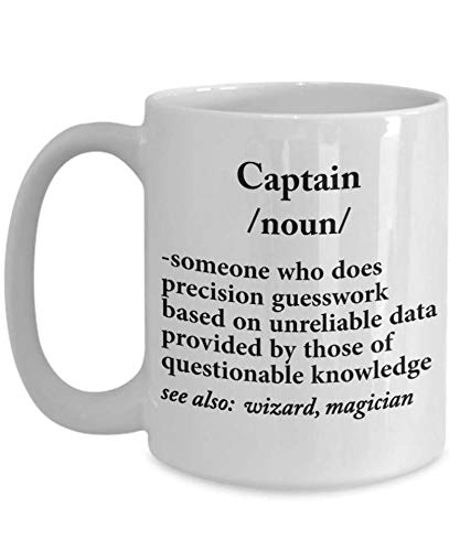 11oz US Army Air Force Navy Captain Promotion Coffee Mug - Officer Retirement Gift, Birthday Present for Friends & Colleagues - Perfect for Office, Home, or Military Ceremonies