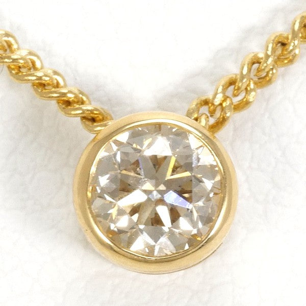18K Yellow Gold Diamond Necklace for Women - Elegant Dainty Pendant Jewelry Gift for Anniversary, Valentine's Day & Special Occasions