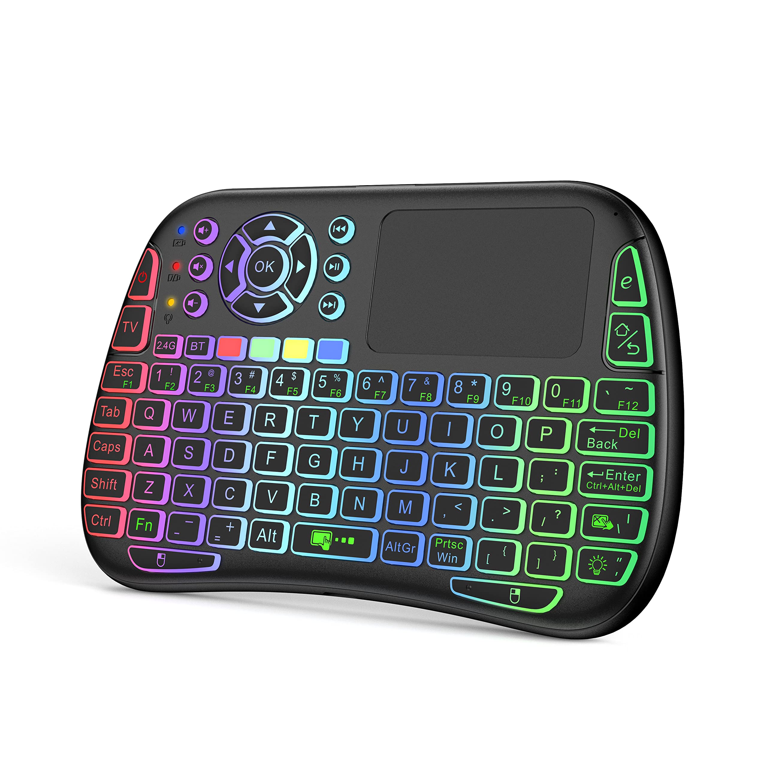 Dofalong M9 2.4GHz Wireless Keyboard with Touchpad - for Smart TV, PC, Android