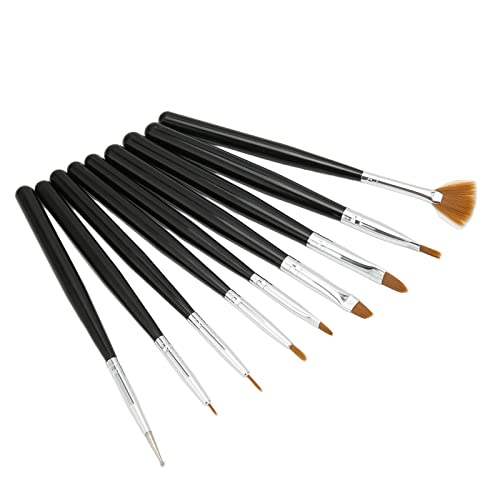 High-Quality Heat & Abrasion Resistant Paint Brushes - Non-Toxic Art Brushes for Crafts, Model Boats & DIY Projects - Perfect for Fine Detailing, Miniature Painting & Hobby Creations
