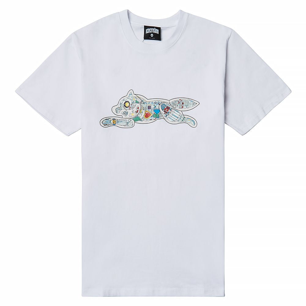 Bionic Performance T-Shirt for Men & Women - Breathable Moisture-Wicking White Tech Tee - Perfect for Gym, Running & Outdoor Activities