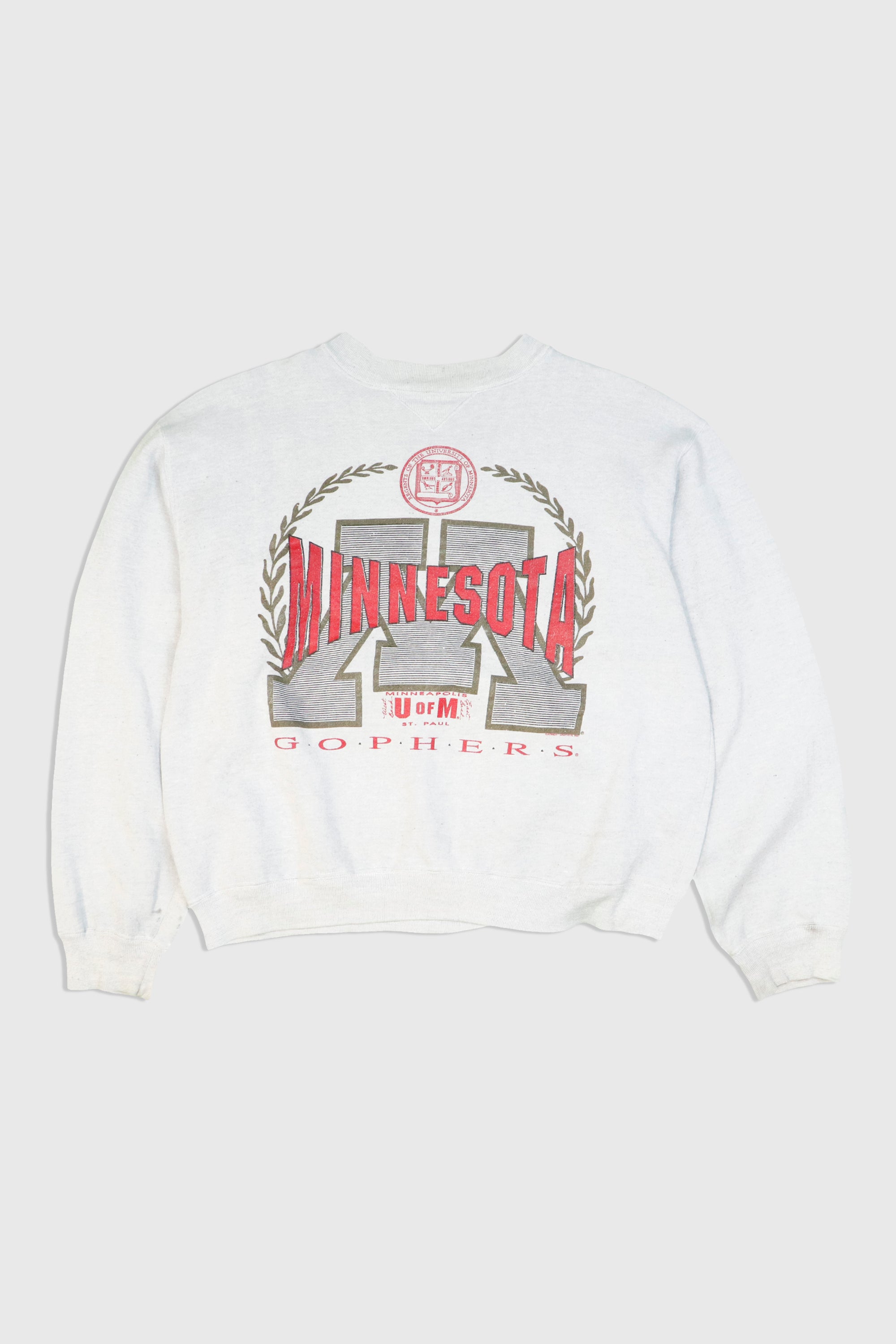 Vintage University Of Minnesota Golden Gophers Sweatshirt - Retro College Hoodie for Men & Women - Perfect for Game Day, Alumni Events & Casual Wear