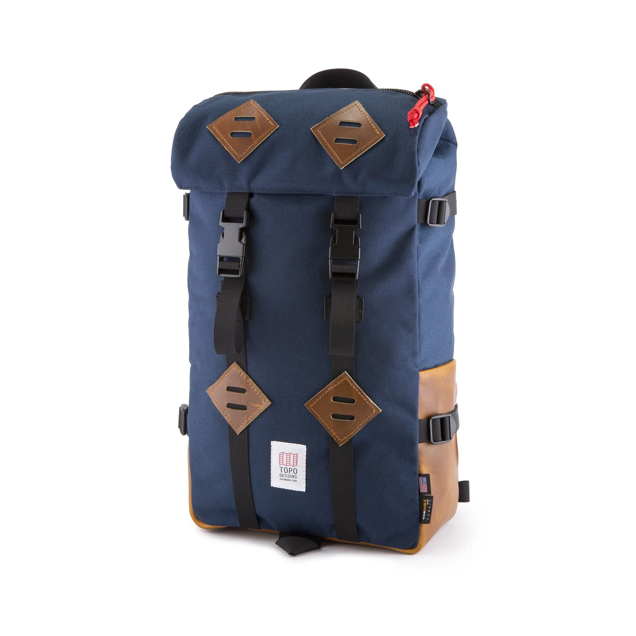 Premium Leather Climbing Backpack - Handcrafted in USA - Durable & Stylish Hiking Pack for Outdoor Adventures & Travel
