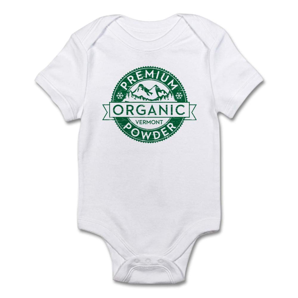 Vermont Powder Infant Bodysuit - Soft Baby Onesie for Boys & Girls | Perfect for Winter Outfits, Photo Shoots & Family Gatherings