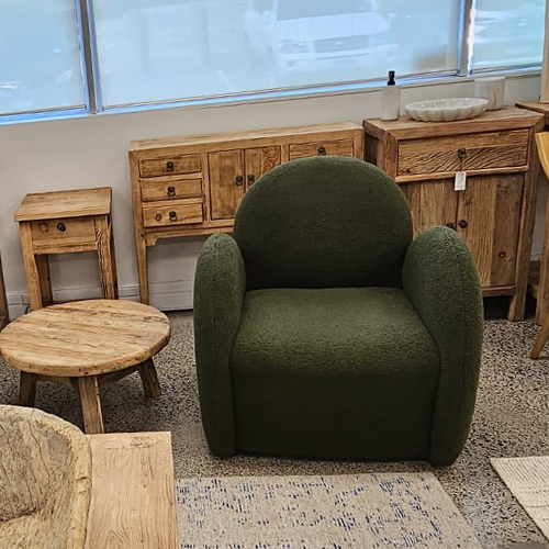 Snugg Swivel Chair - 360 Degree Rotating Ergonomic Office Chair, Green - Perfect for Home Office, Gaming, and Study Spaces