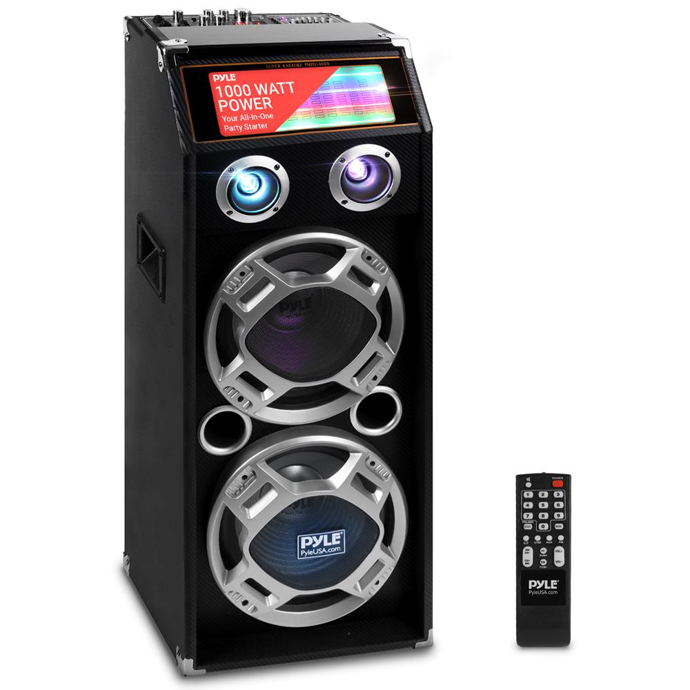Disco Jam Portable Bluetooth Speaker with Powerful Bass - Wireless Party Speaker for Outdoor, Travel, Beach & Home Use