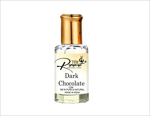 THE RUPAWAT Perfume for Men & Women - Dark Chocolate Attar | Pure Natural Alcohol-Free Long Lasting Fragrance Oil (12ml) | Perfect for Daily Wear, Special Occasions & Gift Giving