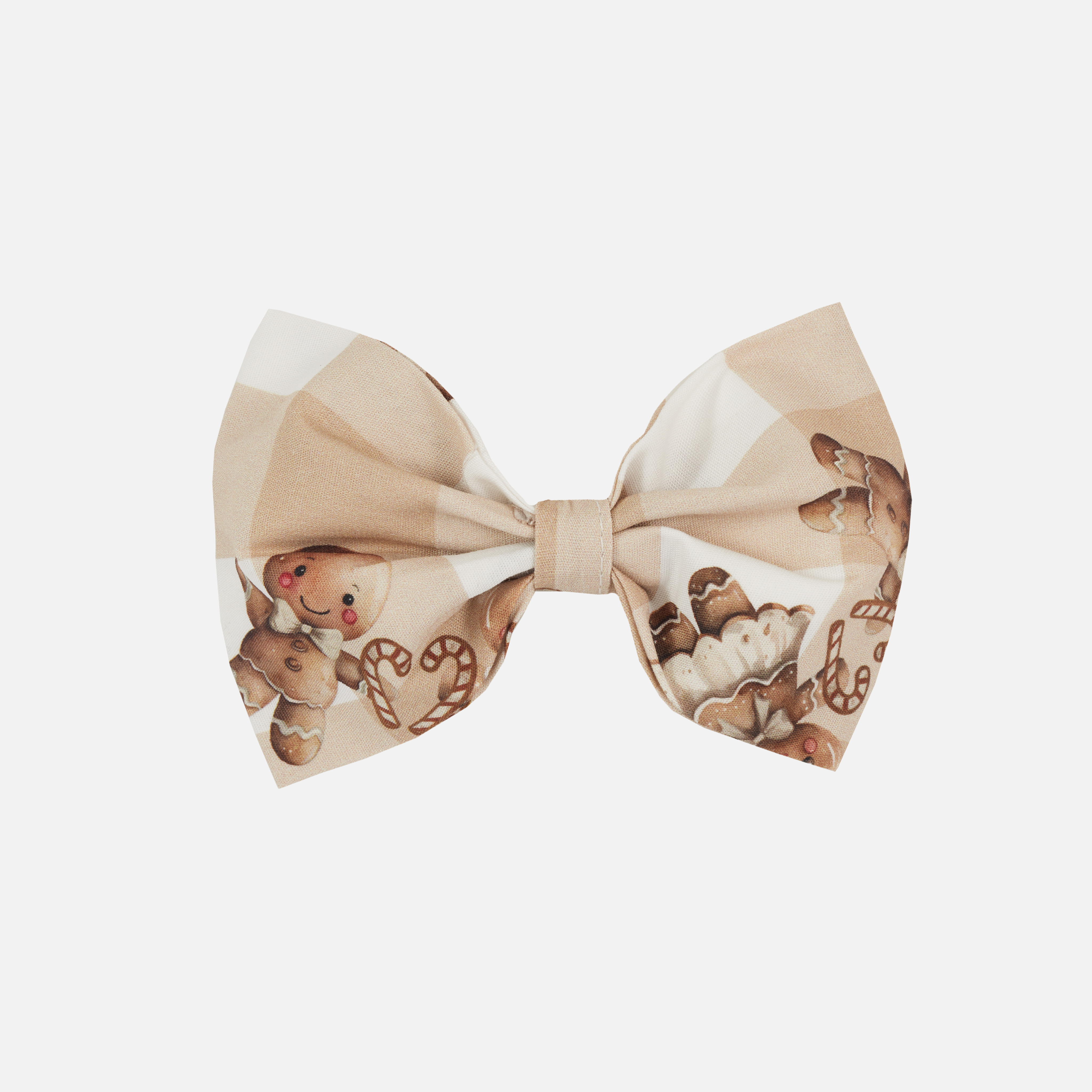 Large Gingham Bow for Gingerbread Decor - Perfect for Christmas Cookies, Holiday Baking, and Festive Dessert Presentation
