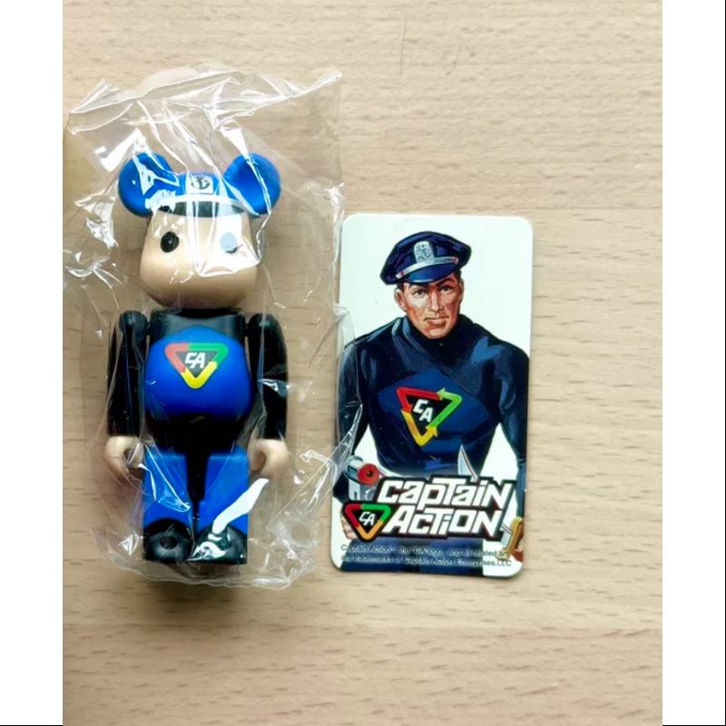 Bearbrick Series 20 HORROR CAPTAIN Action Figure 100% Collectible - Perfect for Anime Fans, Horror Collectors & Home Decor Display