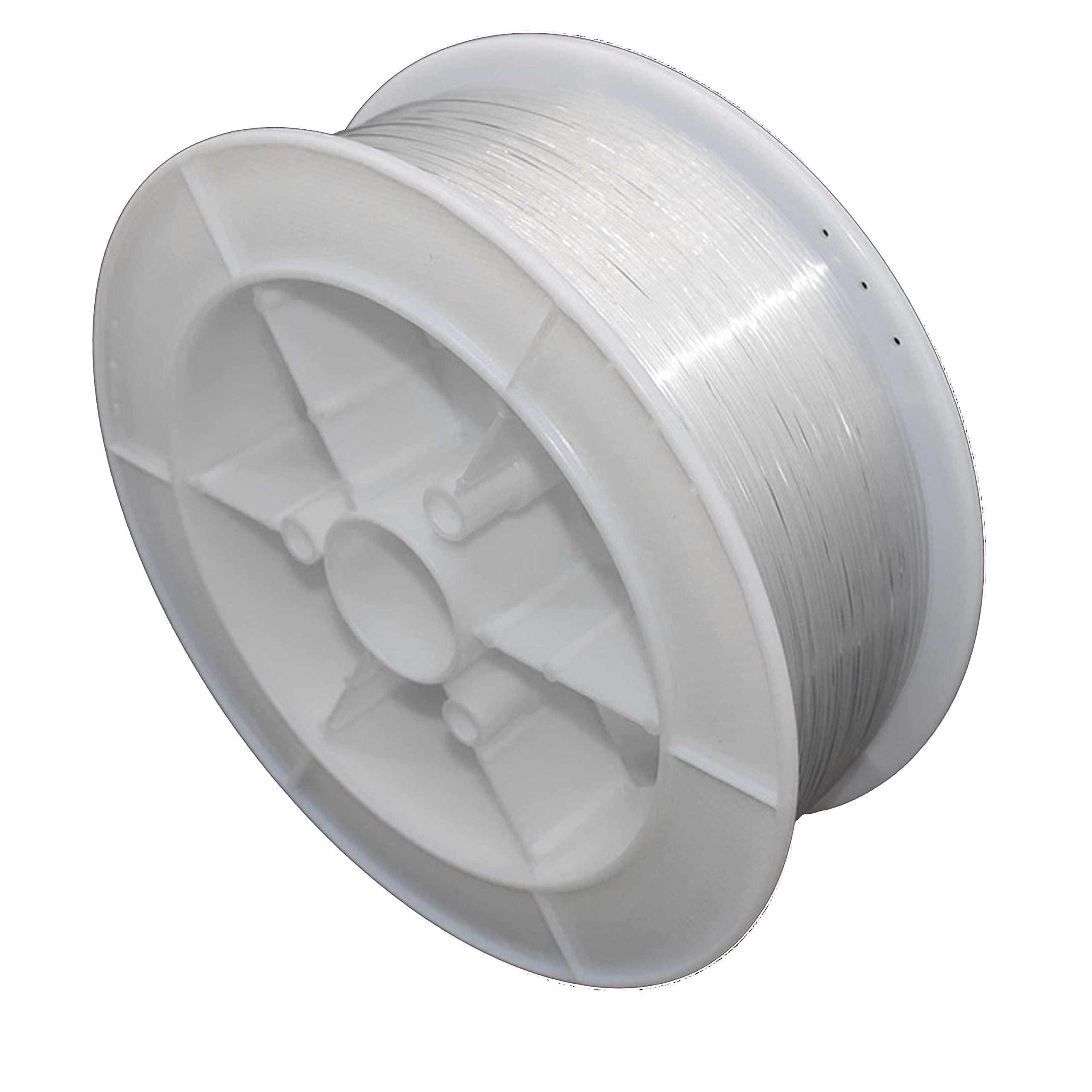 Ultra-Bright PMMA Plastic End Glow Optical Fiber Light - 0.029in Diameter, 8858ft Per Roll for DIY Star Ceiling, Car Headliner & Home Decoration - Perfect for Bedroom, Theater, and Party Lighting Effects
