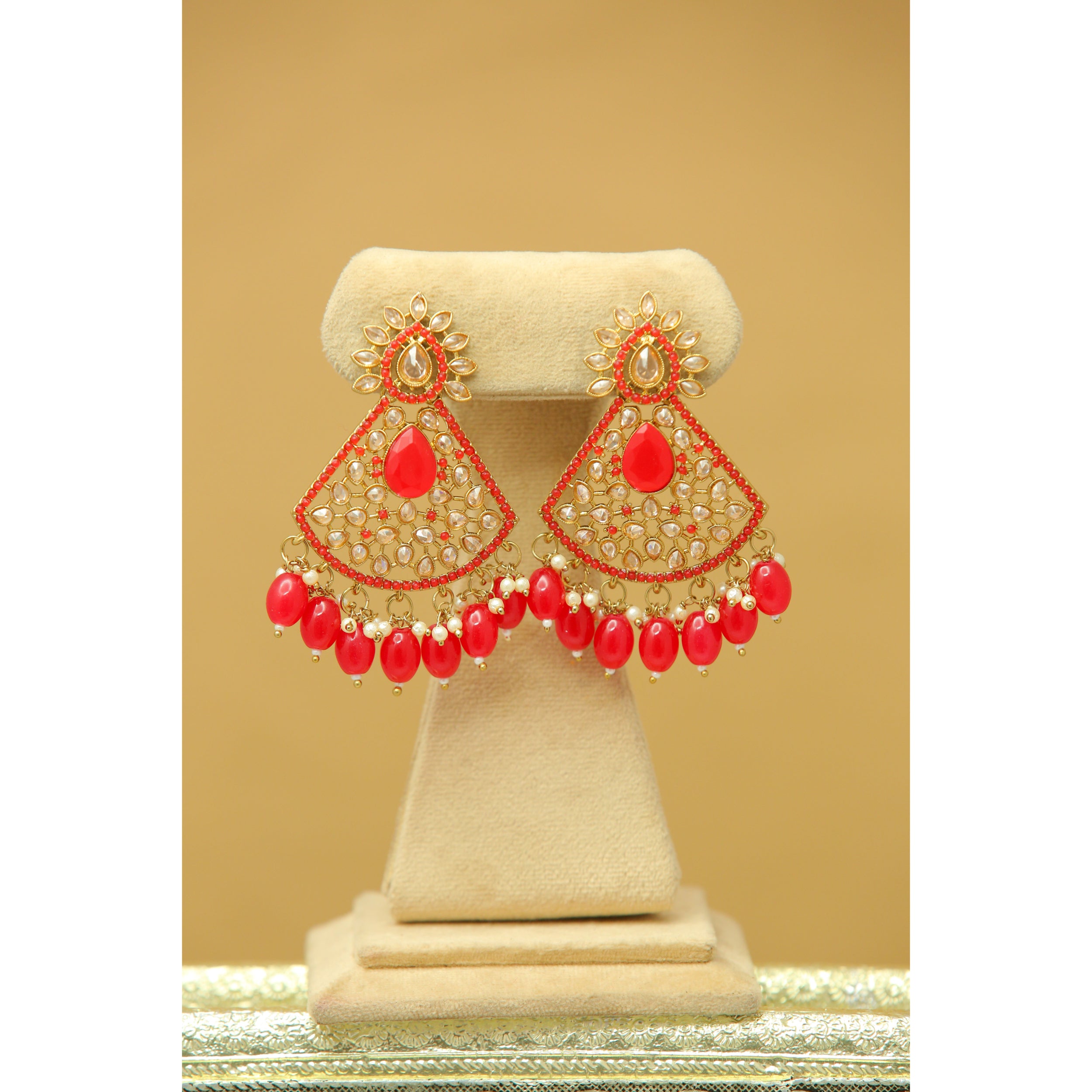 Sonia Elegant Gold Plated Hoop Earrings for Women - Trendy Fashion Jewelry Gift for Birthday, Anniversary & Everyday Wear