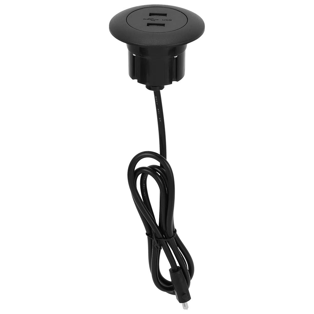 Dual USB Charger LED Backlit Electric Recliner Socket - Easy Installation Portable Power Outlet for Sofa & Bedroom | Perfect for Home Theater, Gaming & Relaxation