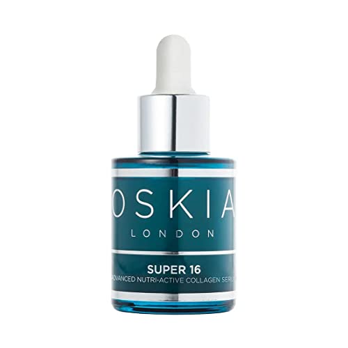 Oskia Super 16 Serum (30ml) - Anti-Aging Face Serum with Hyaluronic Acid & Vitamin C - Brightening & Hydrating Skincare for Day & Night Use