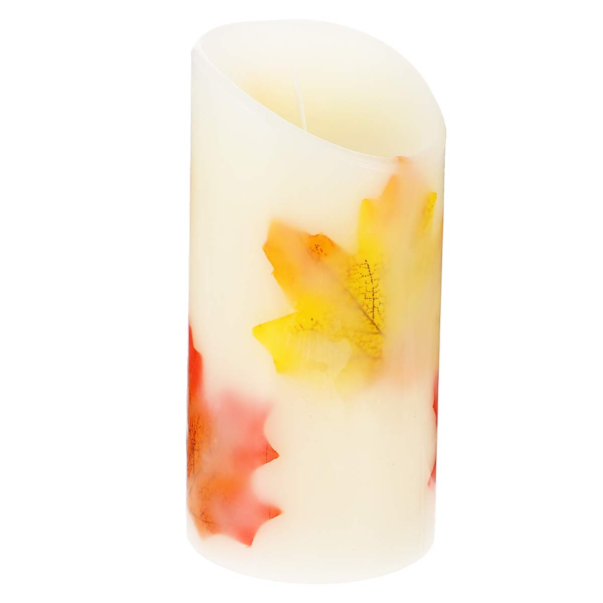 EXCEART 2pcs Flameless LED Candles for Home Decor & Weddings - Battery Not Included