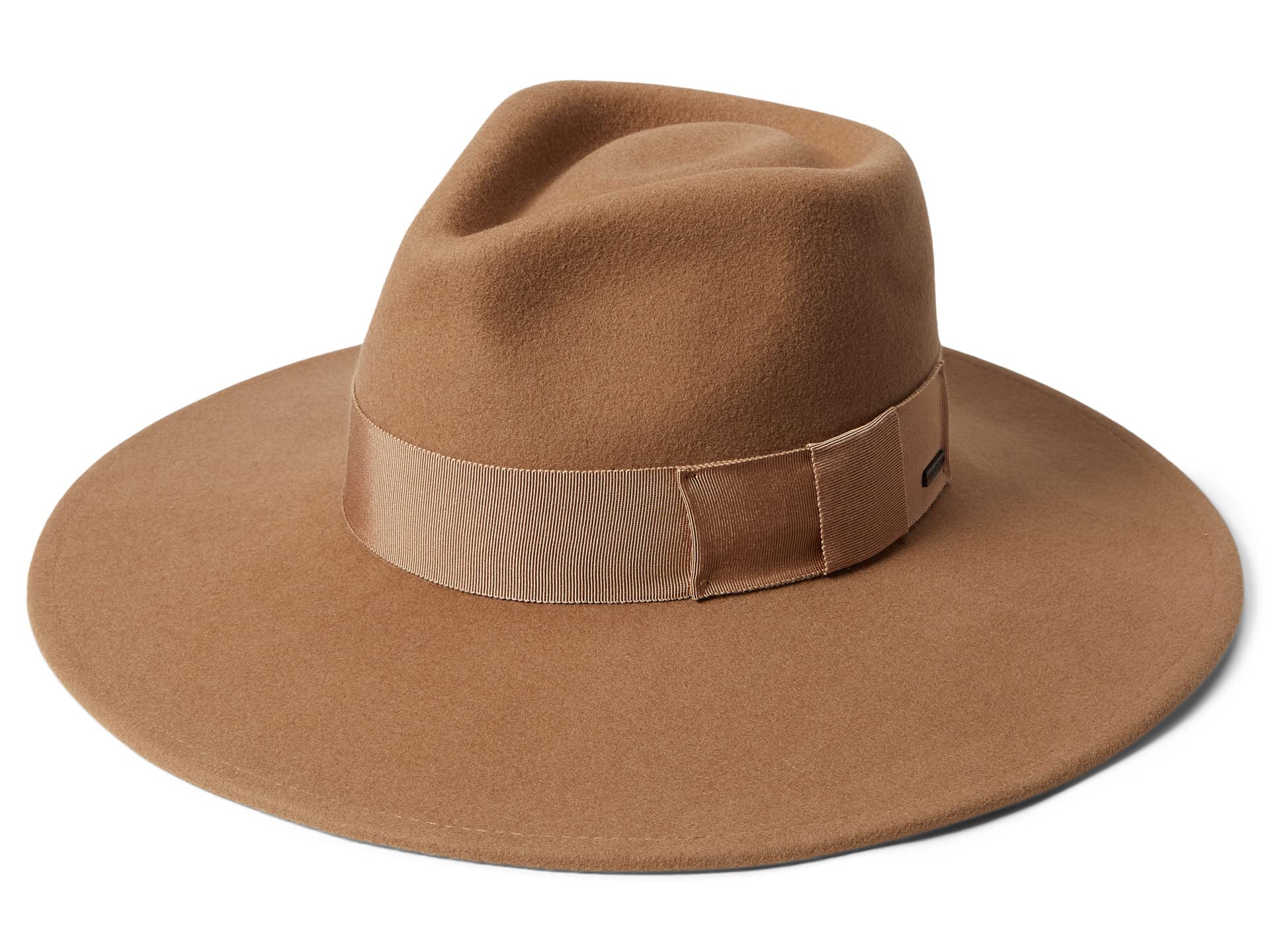 Brixton Joanna Felt Hat for Women - Classic Wide Brim Fedora with Leather Band - Perfect for Outdoor, Beach, and Fashion Occasions