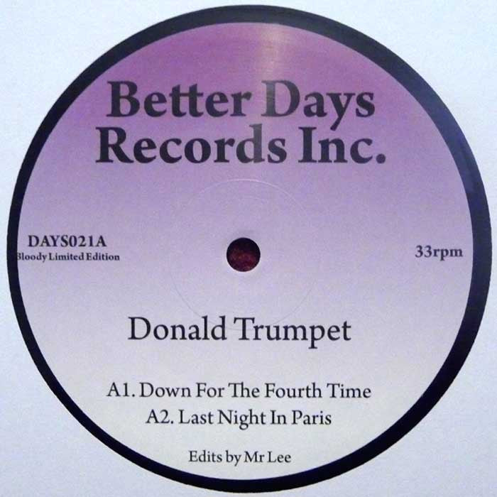 Donald Trumpet - Down For The Fourth Time 7 DAYS021 by Better Days Records Inc | Patriotic Music for July 4th Celebrations & Political Events